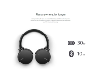 Sony MDR-XB650BTB Czarne - 352830 - zdjęcie 3